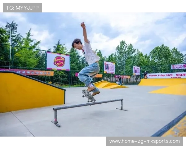 滑板选手空中连跳：速度与技术的巅峰瞬间